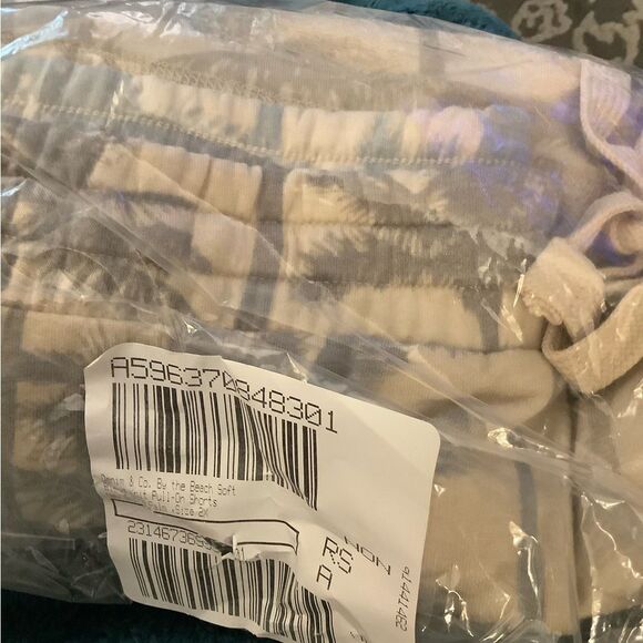 Denim & Co by The Beach Shorts Palm Pattern Sz 2X - Picture 6 of 6